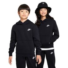 Nike FD3000-010 Siyah Sportswear Club Çocuk Günlük Stil Sweatshirt