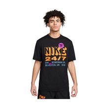 Nike FN3988-010 Siyah M NK DF UV Hyverse SS GFX Günlük Erkek T-Shirt