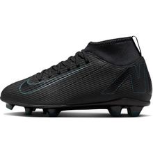 Nike FQ8318-002 Siyah Jr Mercurial Superfly 10 Club Çim Zemin Çocuk Kramponu