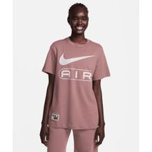 Nike FV8002-208 Kahverengi Sportswear Günlük Stil Kadın T-Shirt