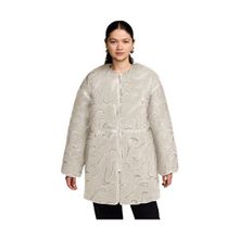 Nike FV8025-104 Sportswear Krem Günlük Polar Kadın Ceket