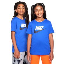 Nike FZ5178-480 Sportswear Futura Mavi Günlük Stil Çocuk T-Shirt