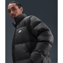 Nike IB2975-010 Siyah Sportswear Club Therma-FIT Puffer Jacket Erkek Mont