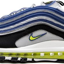 Nike Nike Air Max 97 (Gs) Erkek Atletizm Ayakkabısı, Atlantic Blue Voltage Yellow, 40 EU