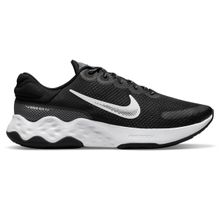 Nike Renew Ride 3 erkek spor ayakkabısı, Siyah Beyaz Koyu Duman Grisi Duman Grisi