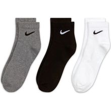 Nike SX7677-964 U Nk Everyday Ltwt Ankle 3 Pr Unisex Çok Renkli Antrenman Çorabı