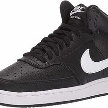 Nike Vision Mid Black White Kadın Spor Ayakkabı