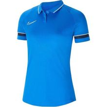Nike W Academy 21 CV2673-463 Mavi Kadın T-shirt