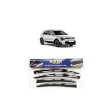 Niken 2016-2021 Arası Uyumlu Kia Niro Kromlu Cam Rüzgarlığı