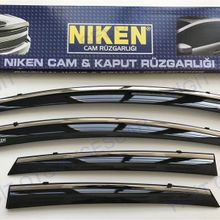 Niken Ford Fiesta 2009-2018 Kromlu Cam Rüzgarlığı