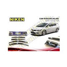 Niken Honda Civic Fd6 2007 Kromlu Cam Rüzgarlığı