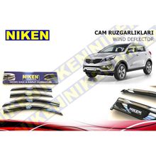Niken Kia Sportage 2014-2011-2012-2013-2015 Kromlu Cam Rüzgarlığı