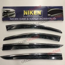 Niken Kia Sportage 2016 Sonrası Kromlu Cam Rüzgarlığı