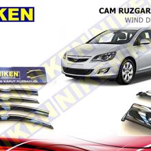Niken Opel Astra J 2009 Sonrası Kromlu Cam Rüzgarlığı