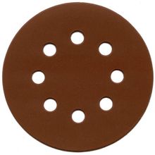 Nikon 125 mm 360 Kum 10 Adet Kahverengi Alox Cırtlı Disk Zımpara