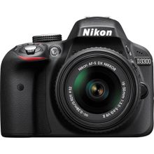 Nikon D3300 + 18-55 mm II Lens Kit Dijital SLR Fotoğraf Makinesi