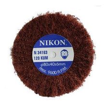 Nikon N34163 80x40x6mm 120 Kum Non Woven Saplı Mop Zımpara