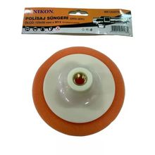 Nikon NIK12550TM 125x50 mm Turuncu Orta Sert M14 Polisaj Süngeri