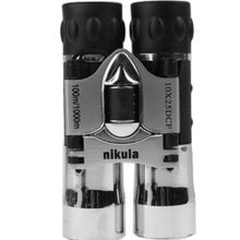 Nikula 10X25 128 m 1000 m Parlak Metal Kaplama El Dürbünü