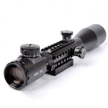 Nikula 3-9X32 Çift Işık Kaynaklı Kızaklı Zoomlu Av Tüfeği Dürbünü