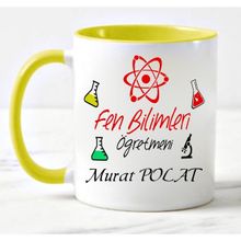 Nil Hediye Fen Bilimleri Öğretmeni Temalı Kupa