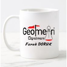 Nil Hediye Geometri Öğretmeni Temalı-1 Kupa