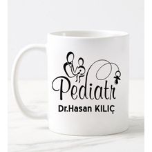 Nil Hediye Pediatri Temalı Beyaz Kupa