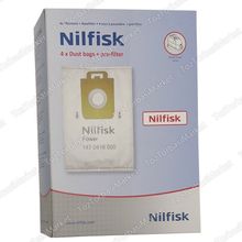 Nilfisk Elite Serisi Kutulu 4 Adet Uyumlu Süpürge Toz Torbası