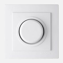 Nilson Touran Beyaz LED Dimmer Anahtar