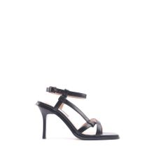 Nine West Alina 4FX Siyah Kadın Topuklu Sandalet