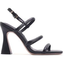 Nine West Glanze 3PR Siyah Kadın Topuklu Sandalet