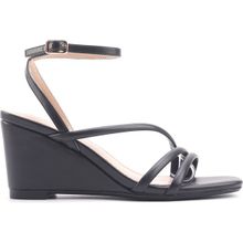 Nine West June 4FX Siyah Kadın Comfort Sandalet