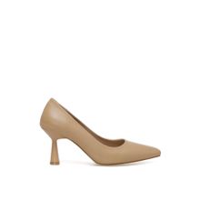 Nine West Nedved 3FX Krem Kadın Topuklu Ayakkabı
