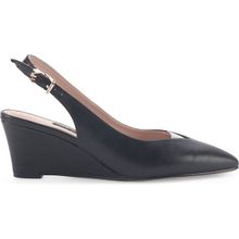 Nine West NILA 3FX Siyah Kadın Dolgu Topuk Ayakkabı