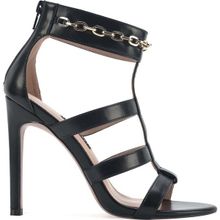 Nine West Zeinup 2PR Siyah Kadın Topuklu Sandalet