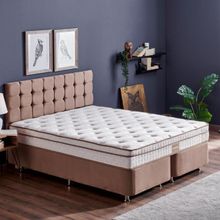Niron Yatak 140 x 190 Aloe Vera Kumaşlı Helen Çift Kişilik Full Ortopedik Yatak