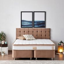 Niron Yatak Latte Full Ortopedik Sert 160x200 cm Çift Kişilik Yatak