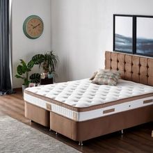 Niron Yatak Latte Ortopedik Sert 150x200 cm Çift Kişilik Yatak