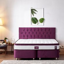Niron Yatak Violet Full Ortopedik Pedli Yaylı 140x190 cm Çift Kişilik Yatak