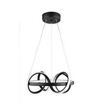 Nisaluce Saturn Siyah 35'lik Led Avize