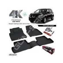 Nissan Qashqai 1 2007-2014 4D Havuzlu Paspas