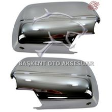 Nissan Qashqai 2007-2014 Krom 2 Parça Ayna Kapağı