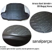 Nissan X-trail 2013 Sonrası 3d Bagaj Havuzu