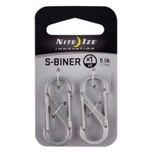 Nite Ize S-Biner Karabina #1 2li paket