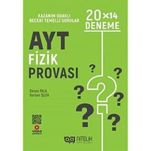 Nitelik Yayınevi 2022 AYT Fizik Provası 20x14 Deneme