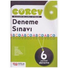 Nitelik Yayınları 6. Sınıf Görev 6 Sarmal Deneme