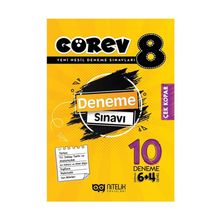 Nitelik Yayınları - 8.Sınıf 10 Deneme 6 Sarmal + 4 Genel Sınavı