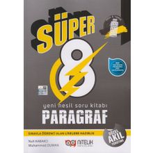 Nitelik Yayınları 8. Sınıf Paragraf Süper Yeni Nesil Soru Kitabı