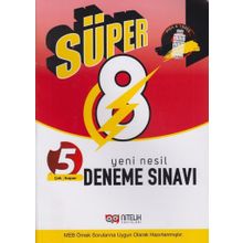 Nitelik Yayınları 8. Sınıf Süper Yeni Nesil 5 Deneme Sınavı