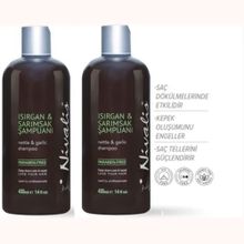 Nivalis 2x400 ml Isırgan Sarımsak Özlü Şampuanı